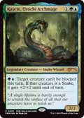 Kaseto, Orochi Archmage (Year of the Snake 2025) Promo Foil MTG (NM) Raw