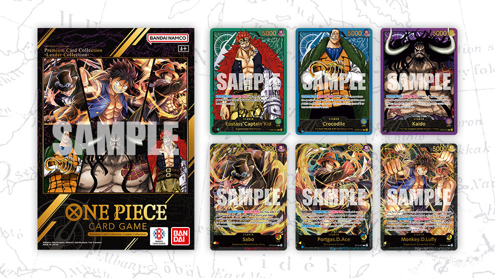 ONE PIECE Card Game Premium Card Collection Leader Collection English Sealed