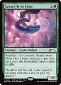 Sakura-Tribe Elder (Year Of The Snake Foil Promo 2025) NM Raw